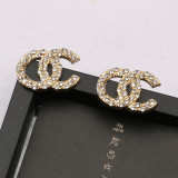 Small diamond earrings