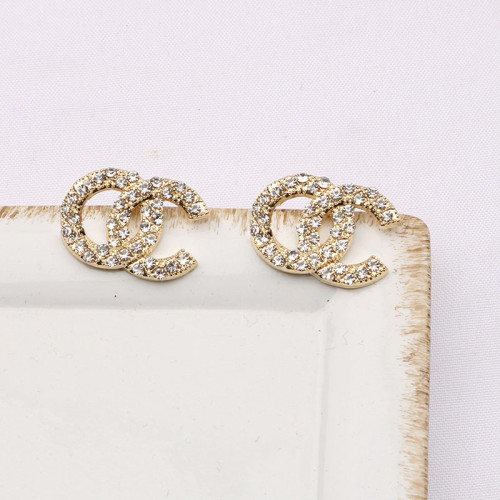 Small diamond earrings