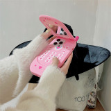 Flip phone design mirror suitable for iPhone 15 Promax Apple 13/14 phone case 11/12