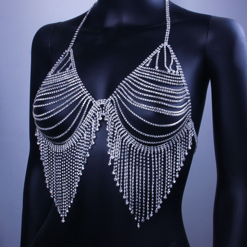 Water Diamond Body Chain Top