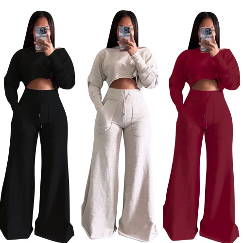 Women's casual 3-color autumn and winter set