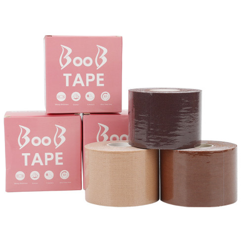 Skin friendly bandage, muscle patch, boob tape, lifting chest patch, breast patch strap, high elasticity fabric, invisible chest wrapping tape