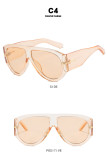 T-shaped large frame sunglasses