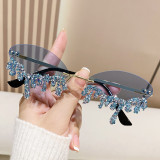 Handmade diamond studded sunglasses