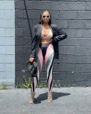 Women's digital printed sports leggings