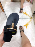Women's sandals, small TF herringbone flip flops