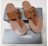 Women's sandals, small TF herringbone flip flops