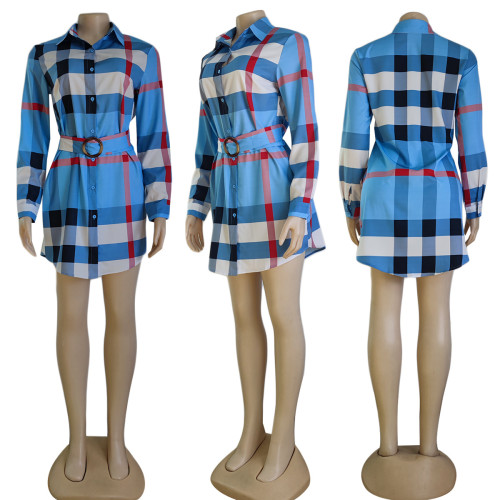 Women's shirt with belt