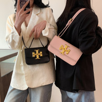 Large one shoulder crossbody small square bag