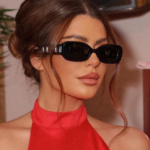 Small frame square sunglasses
