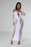 High needle fun pajamas wearing one-piece pajamas and tight fitting dresses
