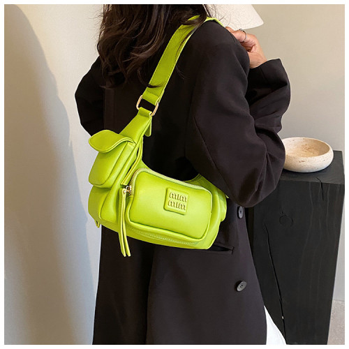 Multi pocket motorcycle bag, single shoulder underarm bag