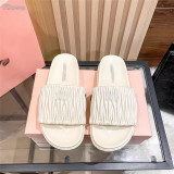One line slippers for women wearing diamond pattern embroidered thread anti slip sole sandals