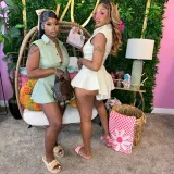 Women's one-piece short skirt