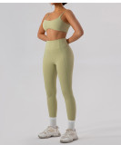 Quick drying tight fitting vest, pants sports suit