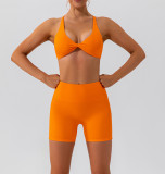 Two piece set of sports shorts