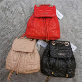 Letter backpack, handbag, chain bag