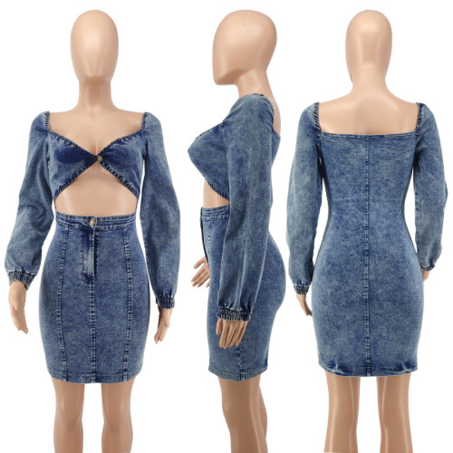 Laundry fashion denim dress