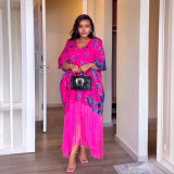 Loose tassel dress