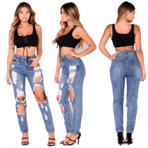 Ripped jeans, long pants, small leg pants