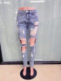 Ripped jeans, long pants, small leg pants