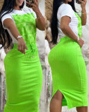 Women's five quarter sleeve set