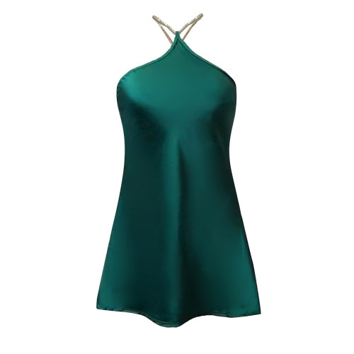 Large backless dress