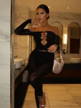 Perspective One Word Collar Two Piece Set