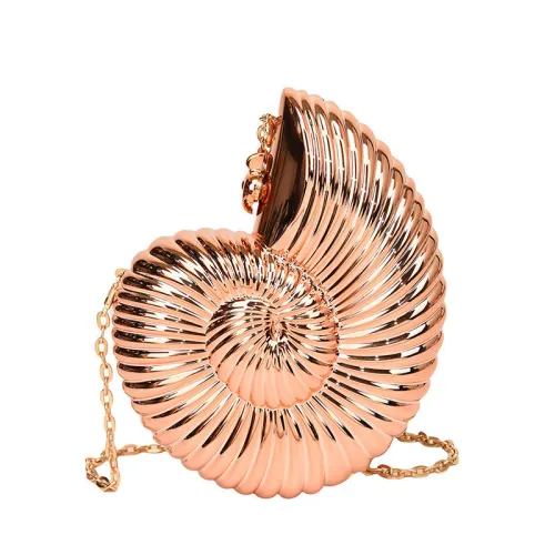 Snail shaped shoulder bag shoulder bag