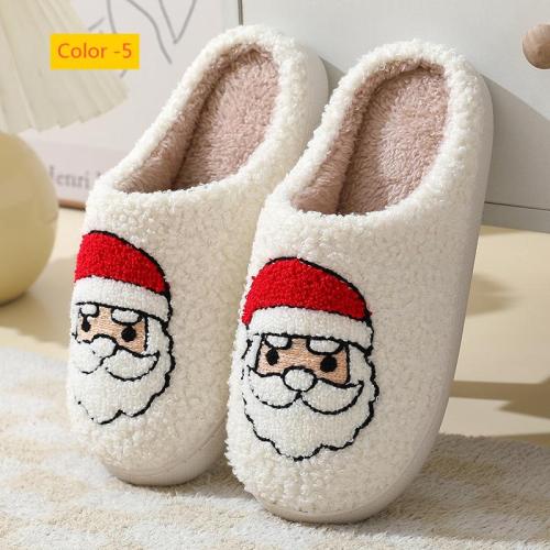 Warm cartoon cotton slippers