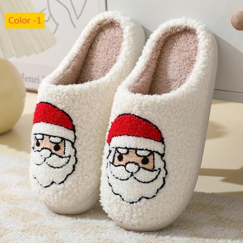 Warm cartoon cotton slippers