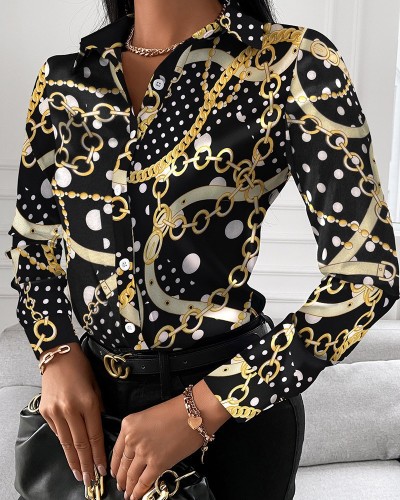 Single breasted cardigan shirt top