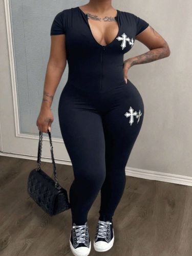 Fashion jumpsuit women's pants