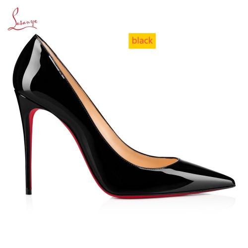 High heels, patent leather, matte pointed, fine tuned shoes