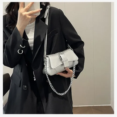 Chain shoulder underarm small shoulder bag