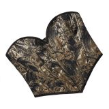 Black gold printed strapless strapless strapless shaping top