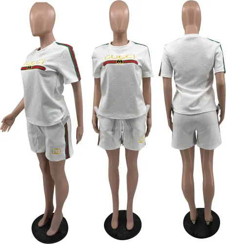 Steel pressure embroidery high-end two-piece set