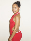 Sleeveless solid color backless hanging neck jumpsuit shorts K25L67