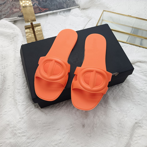 One word beach jelly slippers crystal shoes