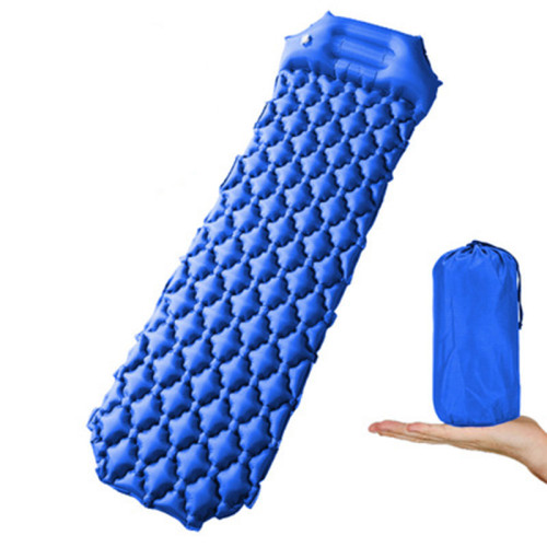  Inflatable Sleeping Mat, Ultralight Camping Mattress with Pillow, Portable Sleeping Pad, Waterproof and Moisture-proof Roll Mats, Air Mat for Camping, Hiking, Backpacking