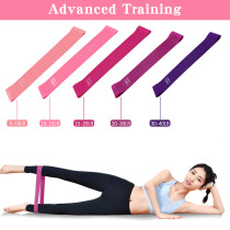 Resistance Bands, Exercise Workout Fitness Resitance Bands Set of 5 for Physical Therapy, Rehab,Yoga, Pilates, and Strength Training In Gym and Home