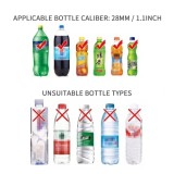 Gardening Flower Water Bottle Sprayer Adjustable Twist Nozzle Drink Bottles Sprayer Manual Pump Nozzle