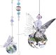 30MM Crystal Ball Prism Rainbow Maker Hanging Suncatcher Window Butterfly Decor Gift