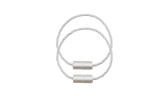 Two Piece Magnetic Curtain Tiebacks