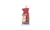 One or Four Christmas Wine Bottle Cover Bag