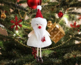 One or Four Christmas Plush Doll Pendant