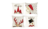 One or Four Christmas Design Cushion Cover