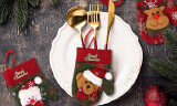 4 or 8 or 12 Pieces Christmas Silverware Holders