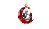 Jack and Sally Christmas Ornament