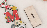 Christmas Gnome Letters Decorations for Table Decoration